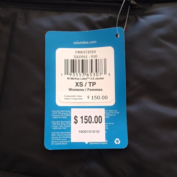 🆕Columbia Women's McKay Lake 2.0 Down Puffer Winter Short Jacket, XS, MD -Black - Picture 4 of 7